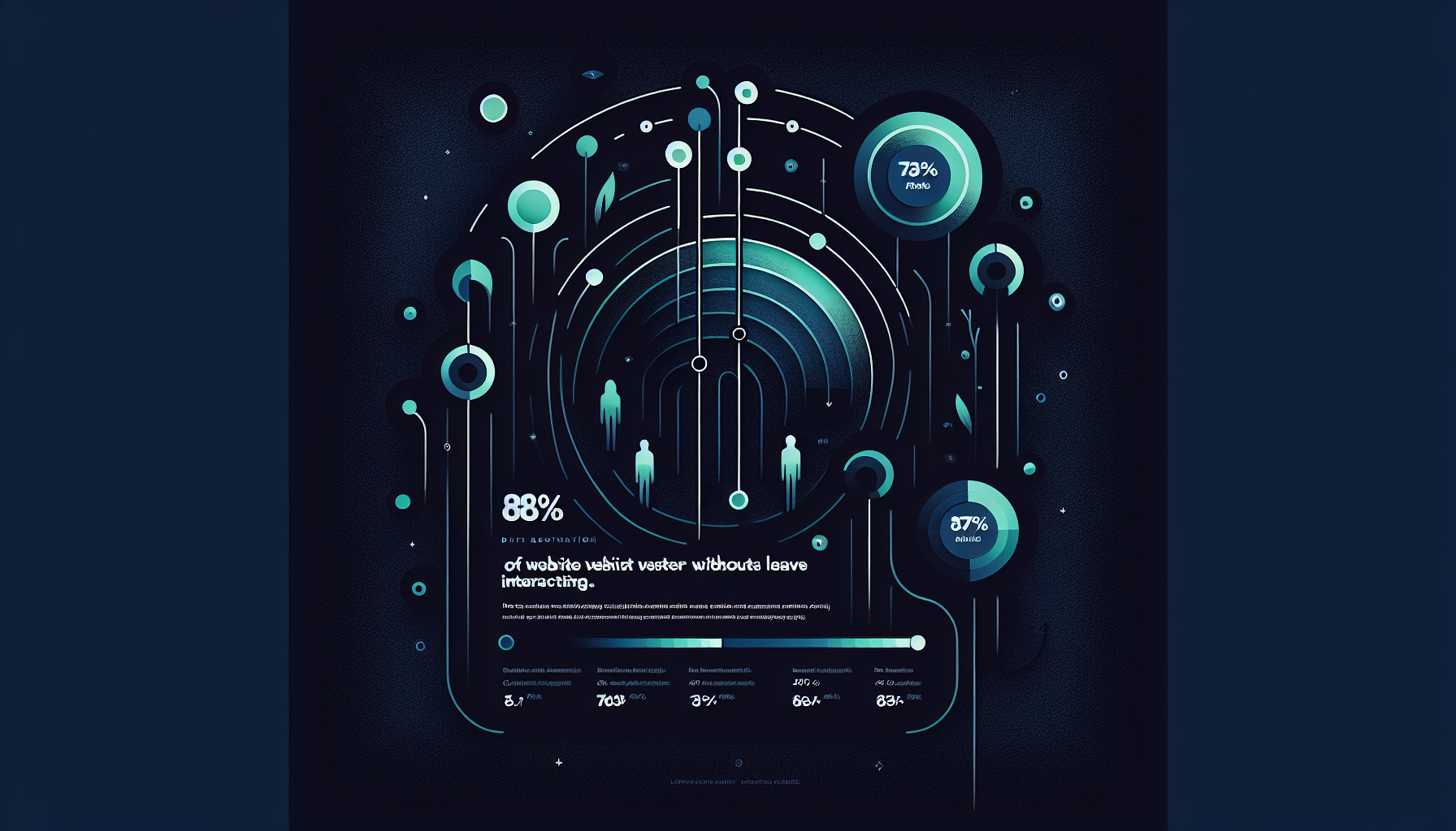 Statistik: 88% der Besucher verlassen eine Webseite ohne Interaktion
