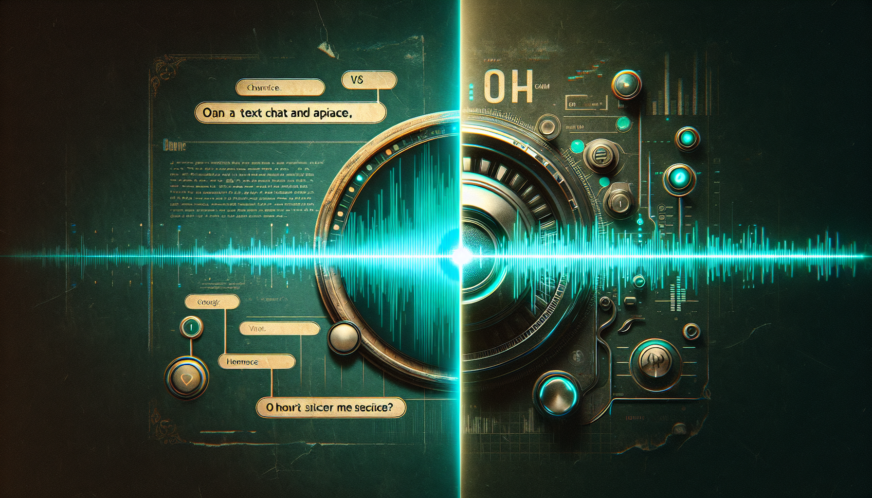 Vergleichstabelle: Klassischer Chatbot vs. Voice AI in Bezug auf Geschwindigkeit, Conversion und Nutzererlebnis